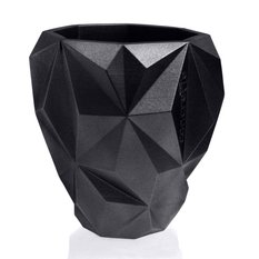 Donica Geometric Black Metallic Poli 13 cm - Miniaturka zdjęcia nr 2