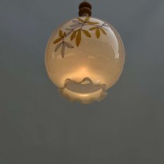 Rustykalna lampa wisząca, VEB Narva Leuchten lata 70. - Miniaturka zdjęcia nr 9