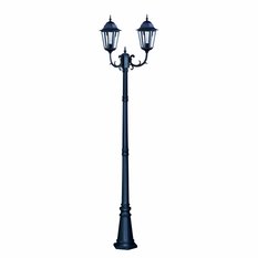 Lampa ogrodowa stojąca K-7006A2/2 LOZANA 72x243x27 cm do ogrodu czarny - Miniaturka zdjęcia nr 1