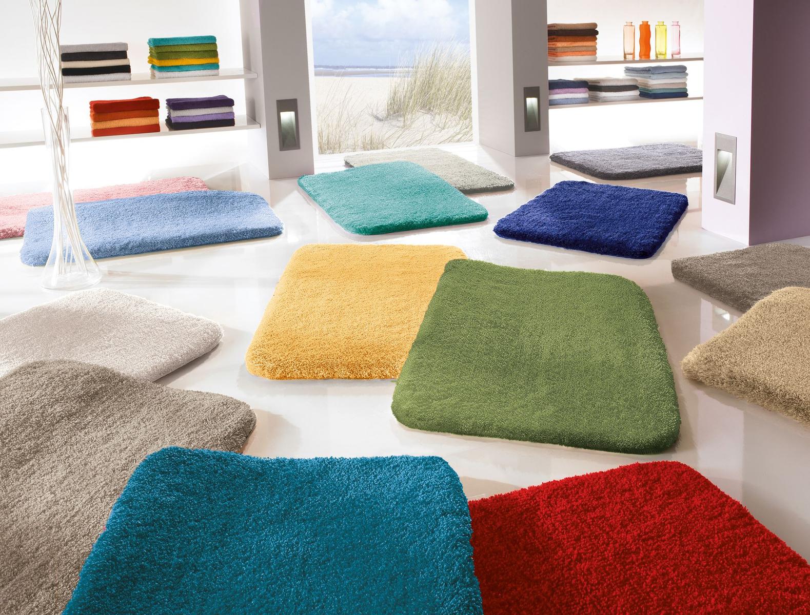 Kleine Wolke Relax Dywanik WC Mimose Żółty 55x 55 cm nr. 3