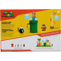 FIGURKI MARIO + GOOMBA + BOB-OMB SUPER MARIO JAKKS PACIFIC ACORN PLAINS DIORAMA SET  - Miniaturka zdjęcia nr 8