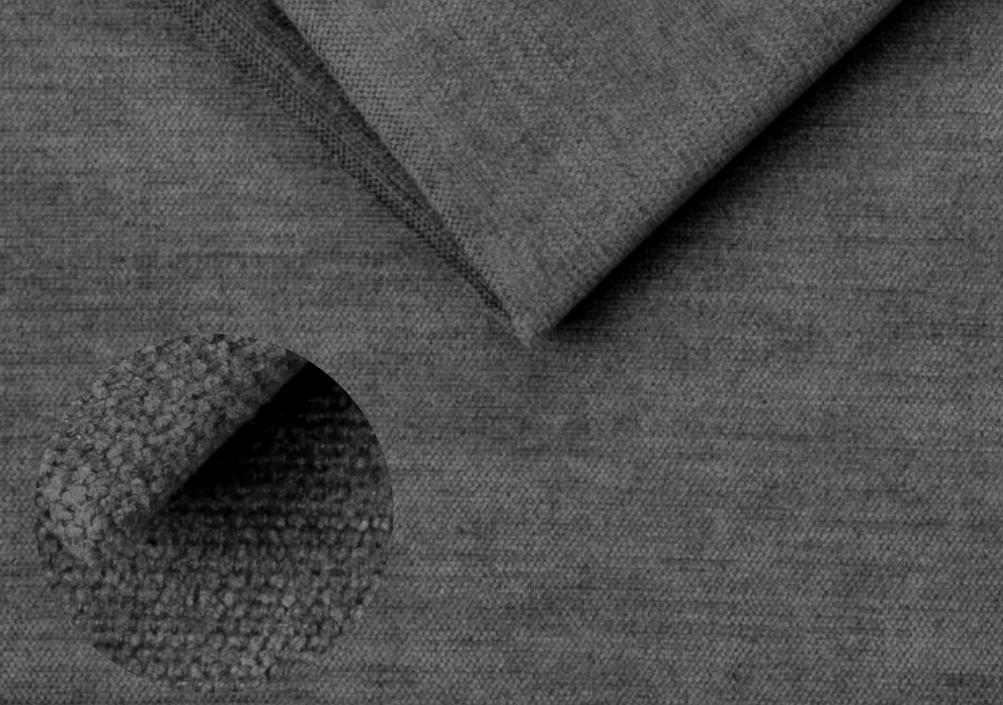 Kanapa z funkcją spania ITALY 253x110x71 cm trzyosobowa sofa rozkładana tkanina FLOW szary nr. 6