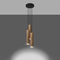 Lampa wisząca LINO 3P 100x20x20cm nowoczesna G10 do salonu - Miniaturka zdjęcia nr 3