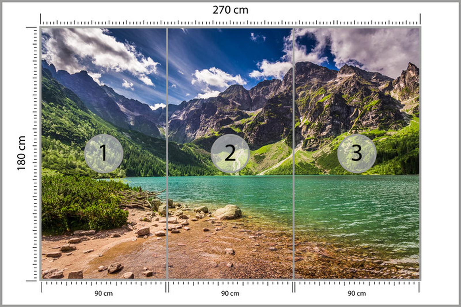 Fototapeta Jezioro Morskie Oko w Tatrach Dekoracja Ścienna do Salonu nr. 2