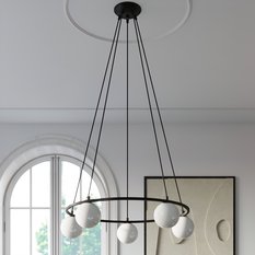 Żyrandol YOLI 5 98x80x80cm nowoczesna lampa wisząca G9 do salonu - Miniaturka zdjęcia nr 7