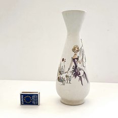 Ciekawy wazon ceramiczny Bay Keramik, Niemcy lata 70. - Miniaturka zdjęcia nr 6