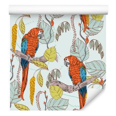 Tapeta – Piękne kolorowe papugi 
