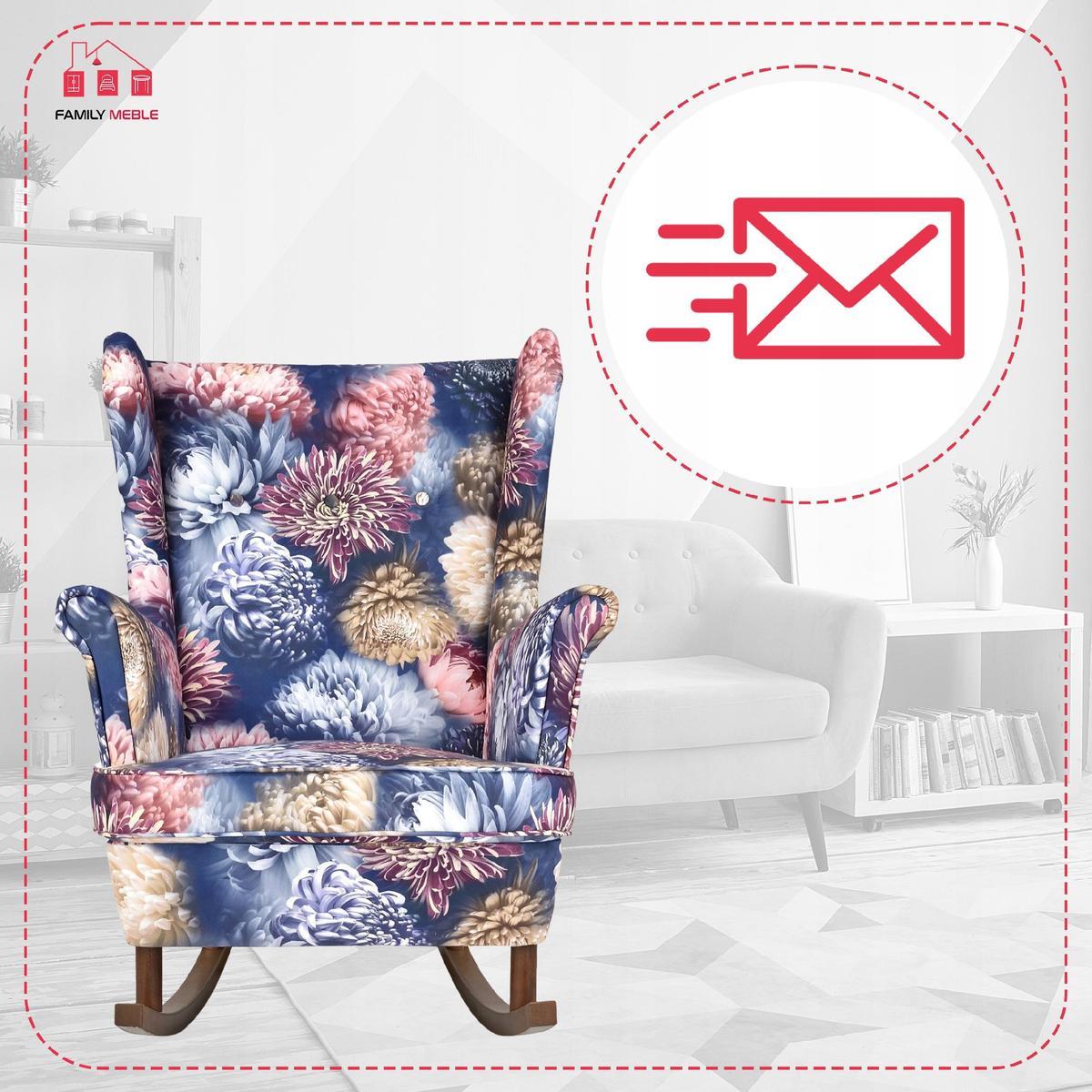 Fotel uszak bujany Ari Print Family Meble nr. 6