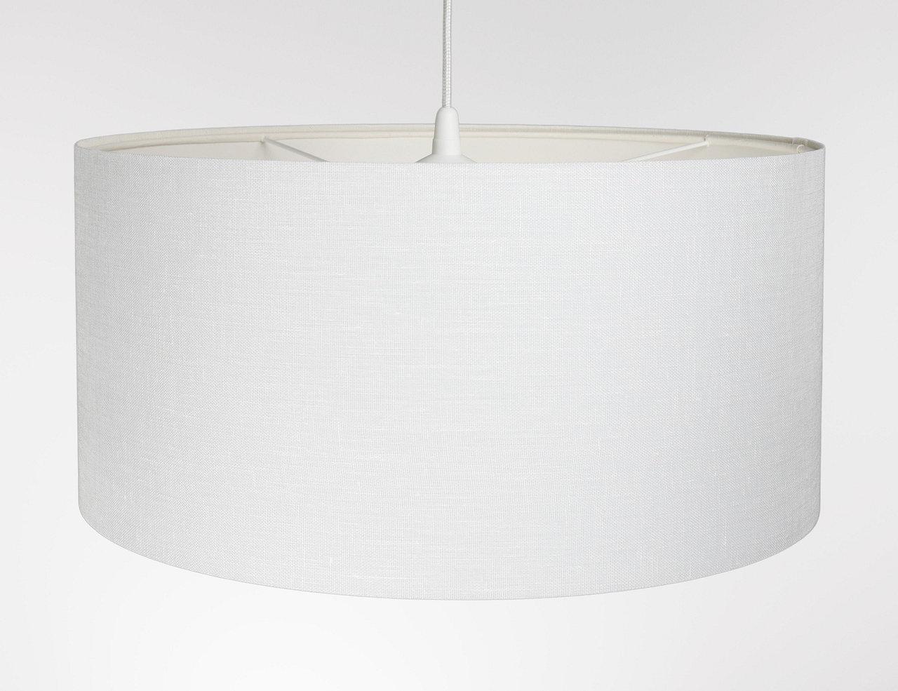 Lampa wisząca 40cm LEN LIGHT biała do salonu nr. 6