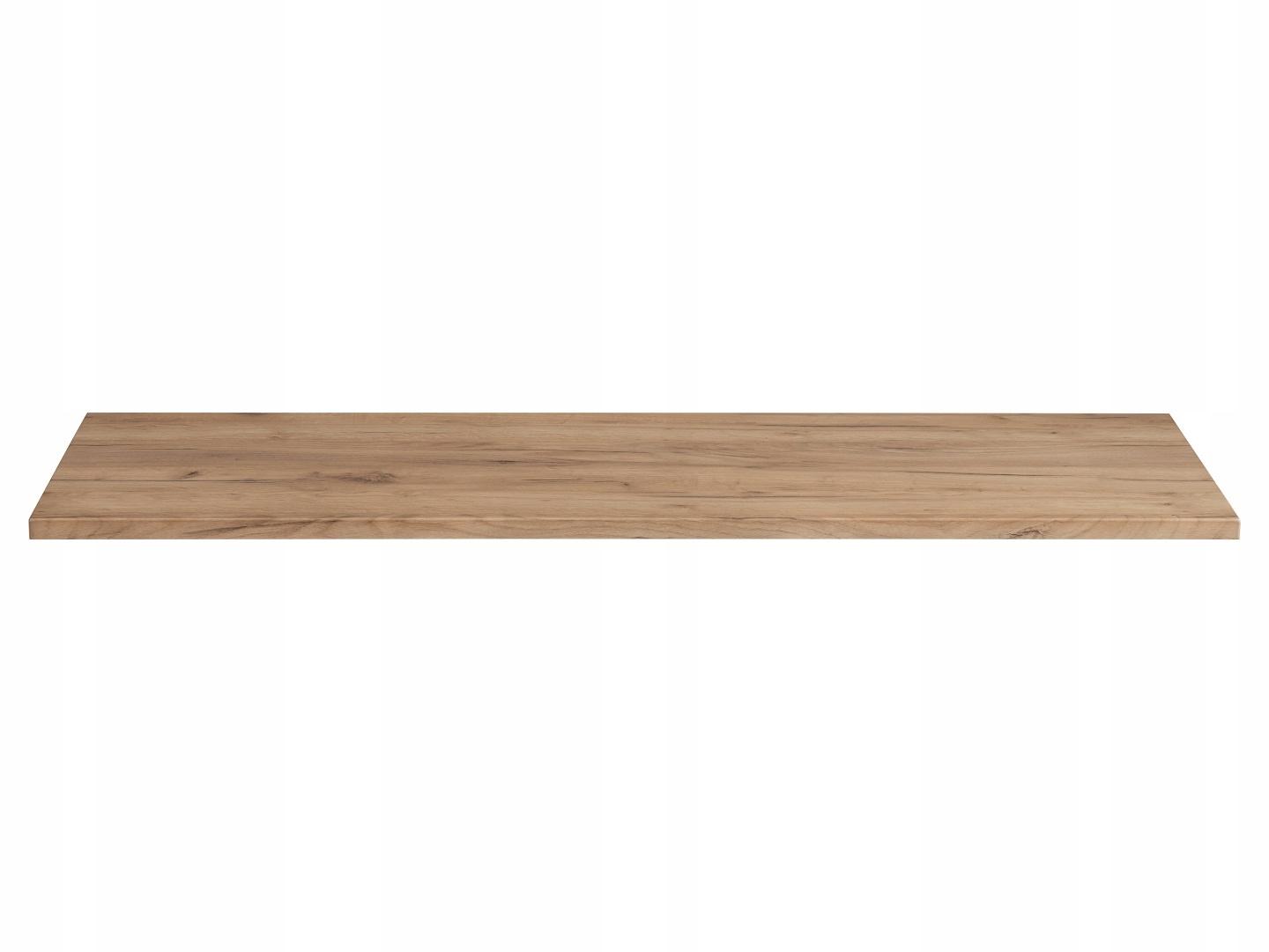 Blat łazienkowy 120 cm CAPRI OAK dąb craft złoty 