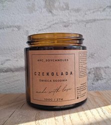 Świeca Sojowa Zapachowa Czekolada 120ml 27h - Miniaturka zdjęcia nr 2