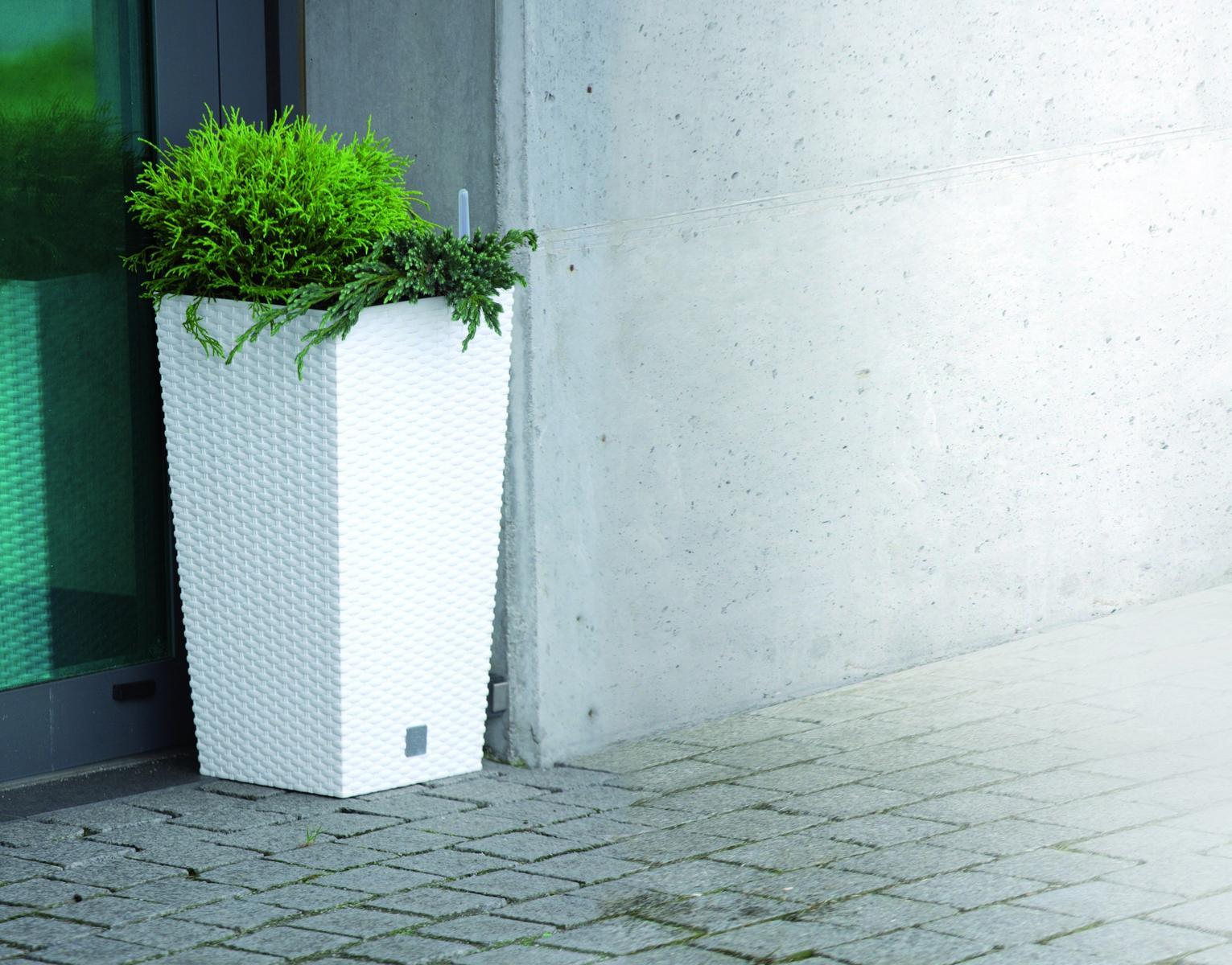 Donica wysoka ratanowa DRTS300 35l z wkładem nr. 8