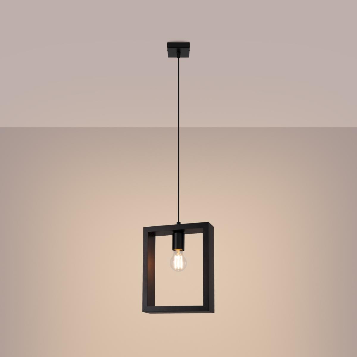 Lampa wisząca ARIES wenge 133x8x24cm nowoczesna E27 do salonu nr. 3