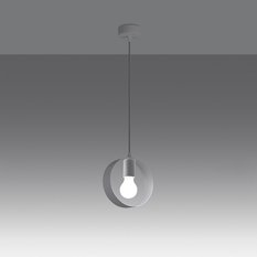 Lampa wisząca TITRAN 1 biała 120x18x18cm nowoczesna E27 do salonu - Miniaturka zdjęcia nr 3