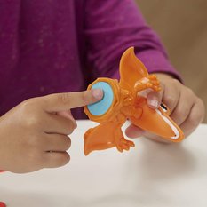 PLAY-DOH DINO CREW CIASTOLINA ZESTAW PRZEŻUWAJĄCY DINOZAUR CRUNCHIN T-REX - Miniaturka zdjęcia nr 5