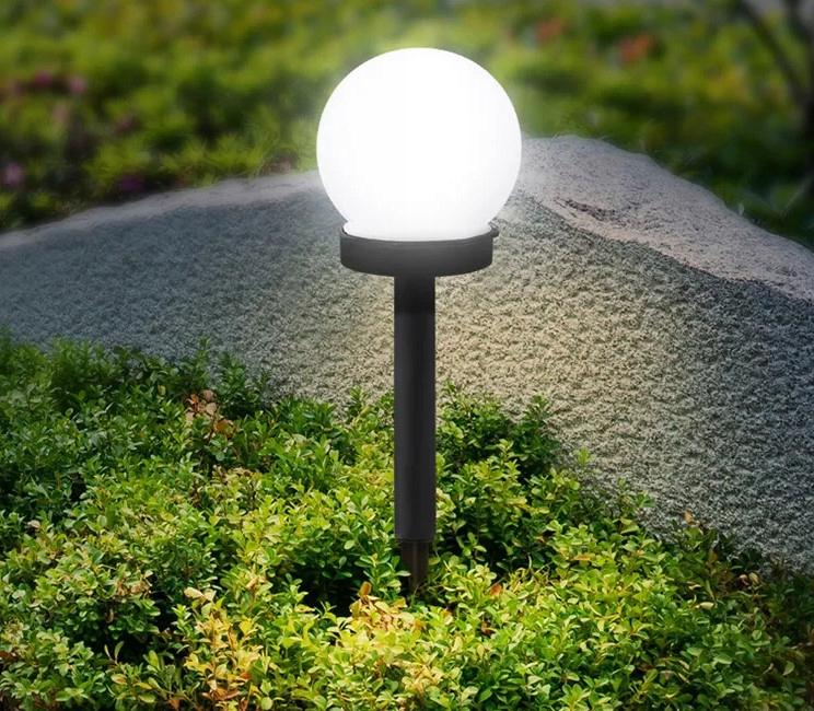 Lampa 9 cm solarna LED do ogrodu nr. 4