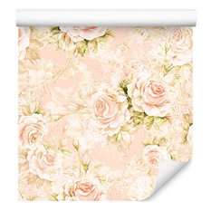 Tapeta Do Salonu Różowe Pąki RÓŻE Natura Kwiaty  - Miniaturka zdjęcia nr 6