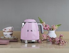 Czajnik elektryczny SMEG 0,8 L 20x15,2x20 cm 50's Style pastelowy róż do kuchni - Miniaturka zdjęcia nr 2