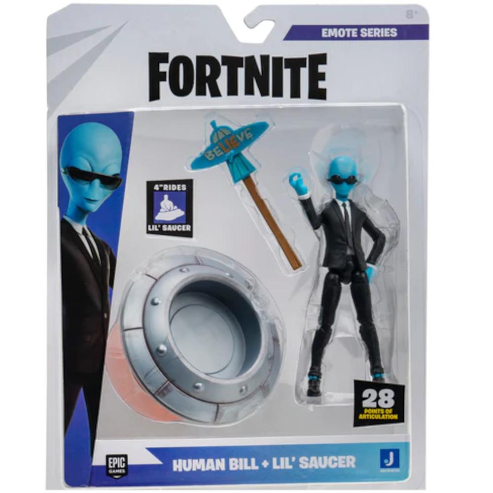 Figurka Human Bill + Lil' Saucer fortnite emote series dla dziecka 