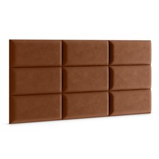 Panele tapicerowane 60x30 cm na ścianę prostokąt miodowy - Miniaturka zdjęcia nr 3