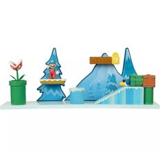 SUPER MARIO JAKKS PACIFIC ZESTAW DELUXE FROSTED GLACIER PLAYSET + ICE MARIO - Miniaturka zdjęcia nr 4