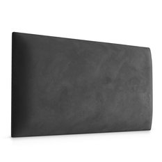 Panele tapicerowane 60x30 cm na ścianę prostokąt grafitowy - Miniaturka zdjęcia nr 1