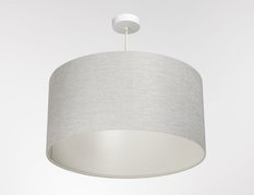 Lampa wisząca 40cm LEN LIGHT beżowa do salonu - Miniaturka zdjęcia nr 5