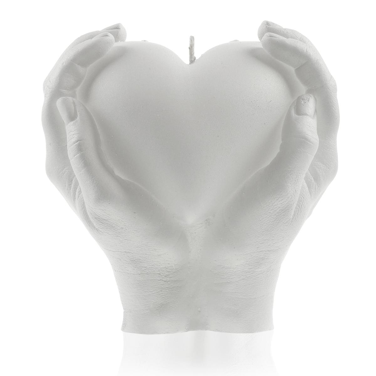 Świeca Hand LOVE Edition White