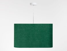 Lampa wisząca Kwadro 40cm zielona do salonu  - Miniaturka zdjęcia nr 4