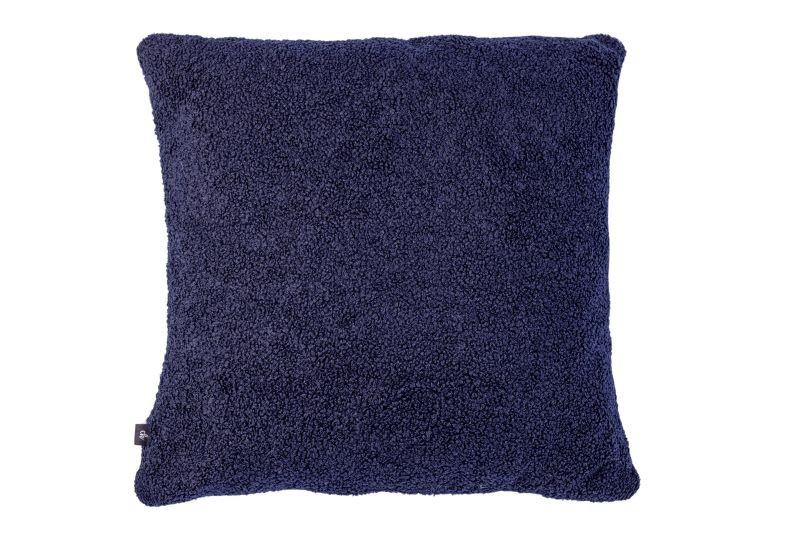 Poszewka TEDDY boucle 45x45 cm granat