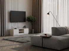 Szafka RTV Malwa 36x120x40 cm do salonu kaszmir beż - Miniaturka zdjęcia nr 4