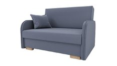 Sofa Gold 80x124x100 cm z funkcją spania do salonu jasmine szara - Miniaturka zdjęcia nr 1
