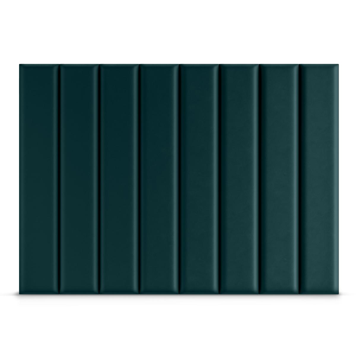 Panele tapicerowane 100x20 na ścianę wezgłowie turkusowy nr. 4