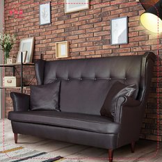 Sofa dwuosobowa uszak eko skóra Family Meble - Miniaturka zdjęcia nr 9