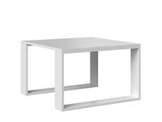 Stolik kawowy 67x67x40 cm klasyczny biały ława loft Modern Mini do salonu - Miniaturka zdjęcia nr 3