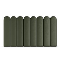 Panele tapicerowane 20x80 cm na ścianę płotek khaki - Miniaturka zdjęcia nr 4