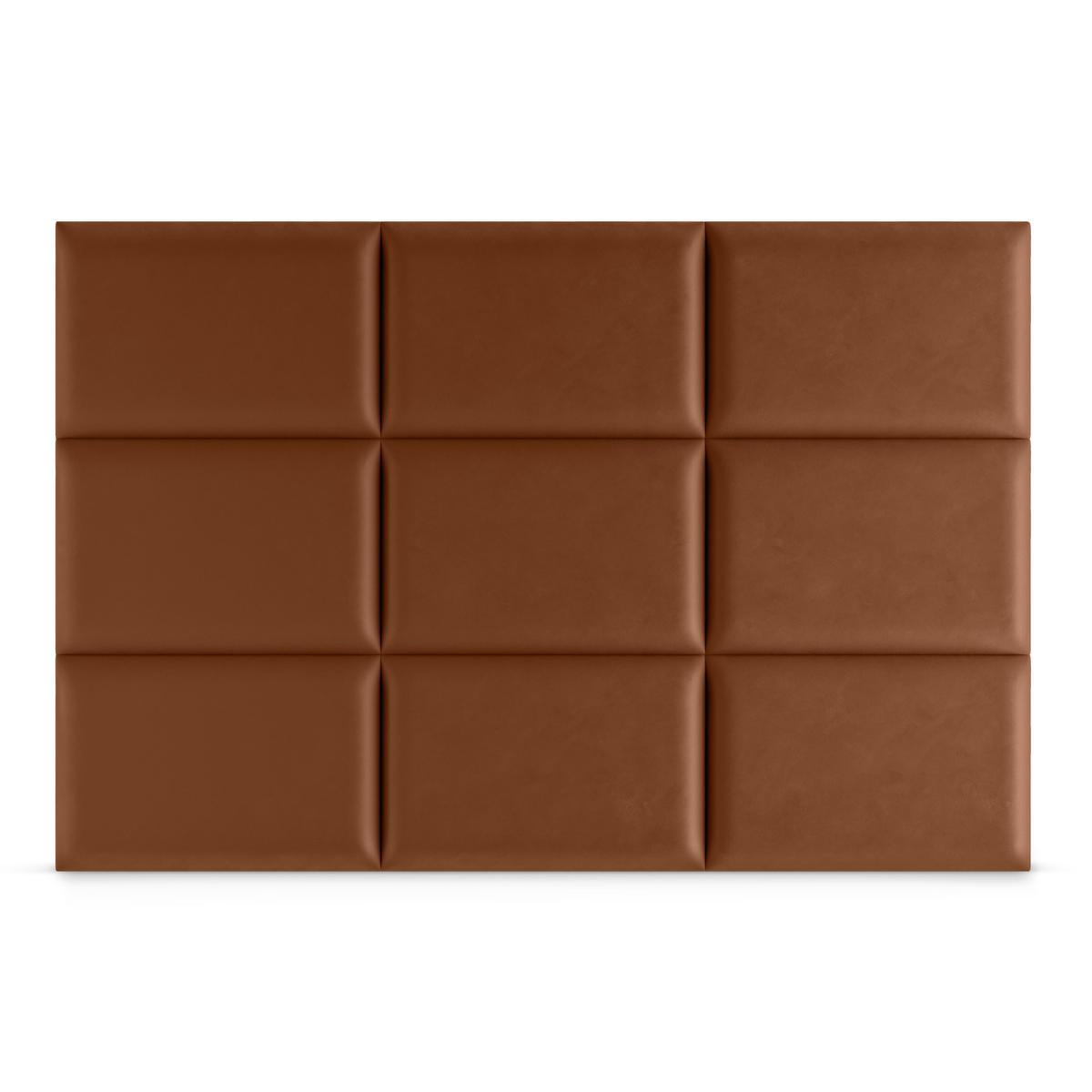 Panele tapicerowane 50x30 cm na ścianę prostokąt miodowy nr. 4