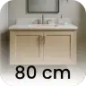 Szafka pod umywalkę 80 cm