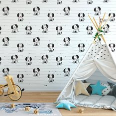 Tapeta Do Pokoju Dzieci Pieski DALMATYŃCZYKI Bajka  - Miniaturka zdjęcia nr 7