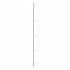 Lustro 40x90 cm do sypialni łazienki ścienne z LED owalne szklane  - Miniaturka zdjęcia nr 6
