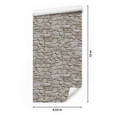 Tapeta Ścienna KAMIENNA Ściana Mur Cegła Efekt 3D  - Miniaturka zdjęcia nr 2