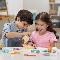 PLAY-DOH CIASTOLINA ZESTAW LECZENIE ZĘBA DOKTOR DENTYSTA HASBRO F1259 - Miniaturka zdjęcia nr 6