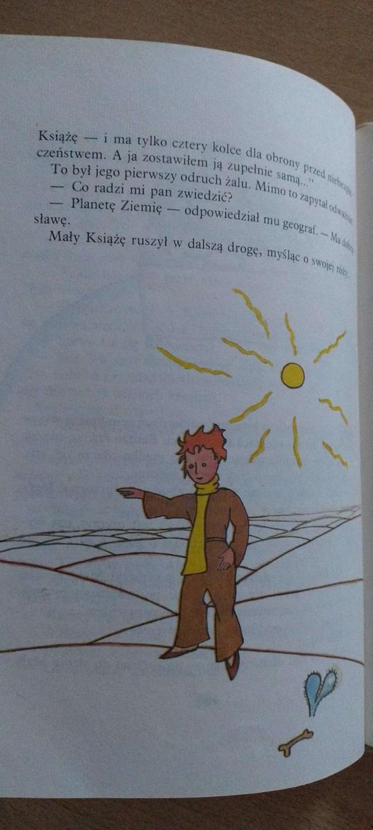 Książka  Mały Książe- Antoine de Saint -Exupery. nr. 8