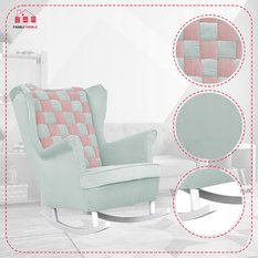 Fotel uszak bujany Carol Duo Family Meble - Miniaturka zdjęcia nr 6