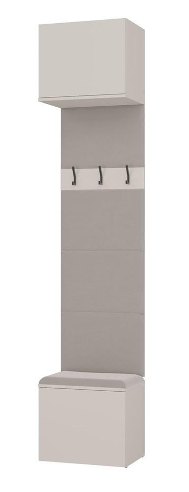 Garderoba wieszak HAGA 238x50x35 cm kaszmir