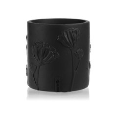 Donica Flower Deco Black Matt Poli 13 cm - Miniaturka zdjęcia nr 4