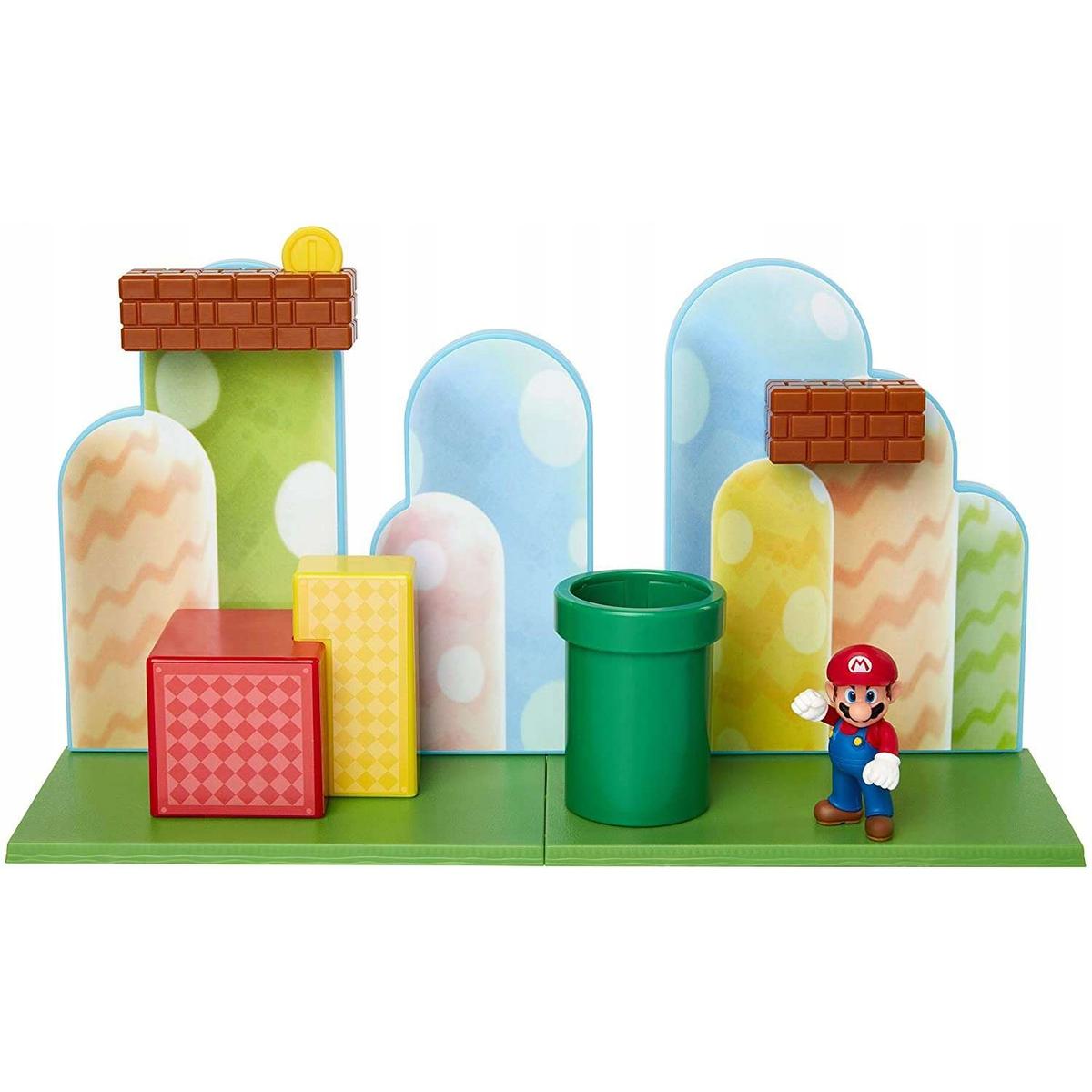 ZESTAW ACORN PLAINS PLAYSET + FIGURKA MARIO SUPER MARIO JAKKS PACIFIC  nr. 3