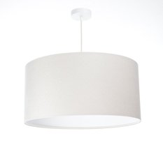 Lampa wisząca 40cm kremowa pikowana JASMIN BEBE do salonu sypialni pokoju dziecka - Miniaturka zdjęcia nr 1