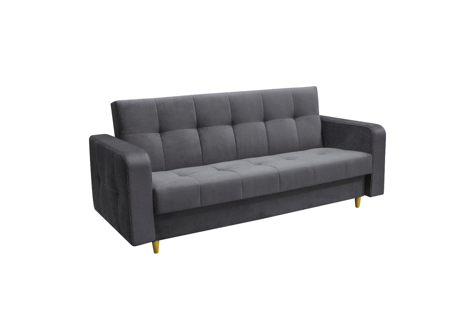 Elegancka sofa SCARLETT z drewnianymi nóżkami do salonu  nr. 6