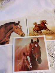 Obrazek z koniem komplet 3 sztuki